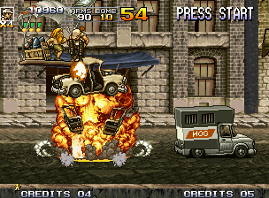 Metal Slug 4 screenshot 8 for Neo Geo AES
